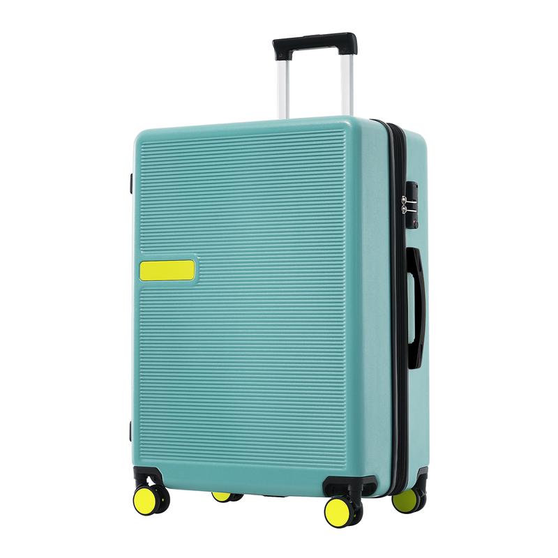 NEW ARRIVAL Merax Contrast Color Hardshell Luggage 24inch Expandable Spinner Suitcase with TSA Lock Lightweight