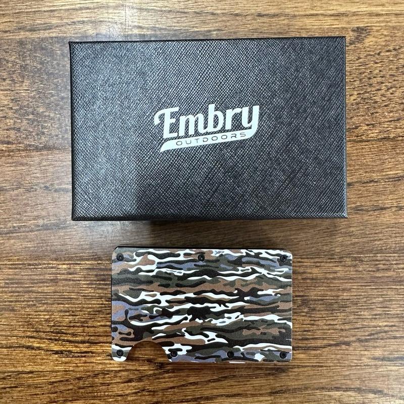 Embry Money Clip Wallet - Ranch Camo