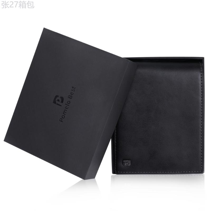 Genuine Leather Men's Wallet With Coin Pocket And RFID Blocking, Valentine's Day Gift For Men