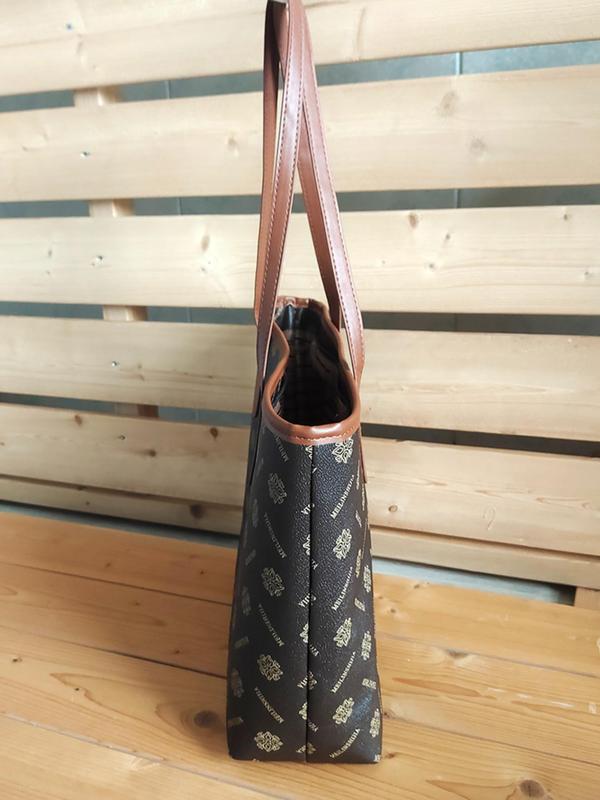 Fashionable Large Capacity Tote Bag, All Over Pattern Shoulder Bag for Women, Casual Trendy Versatile High-quality Daily Commuting Bag, Girl Fashionable Shopping Bag