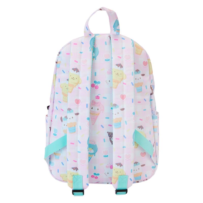 Sanrio Hello Kitty & Friends Sweets All-Over Print Nylon Full-Size Backpack