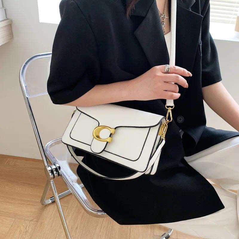 Niche Texture Retro Small Bag 2024 New Bag Women's Bag Crossbody Bag High-end Fashion Small Square Bag