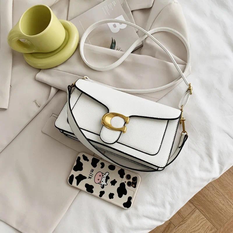 Niche Texture Retro Small Bag 2024 New Bag Women's Bag Crossbody Bag High-end Fashion Small Square Bag