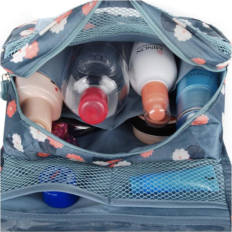 Narwey Hanging Travel Toiletry Bag Cosmetic Make up Organizer for Women and Girls Waterproof