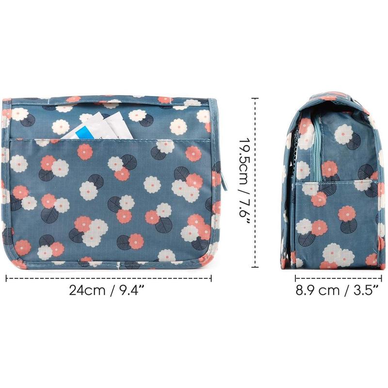 Narwey Hanging Travel Toiletry Bag Cosmetic Make up Organizer for Women and Girls Waterproof