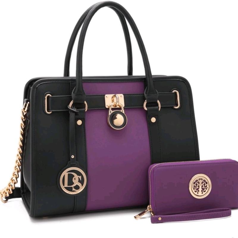 Women Ladies Handbags Purses Top Handle Satchel Tote Work Bag