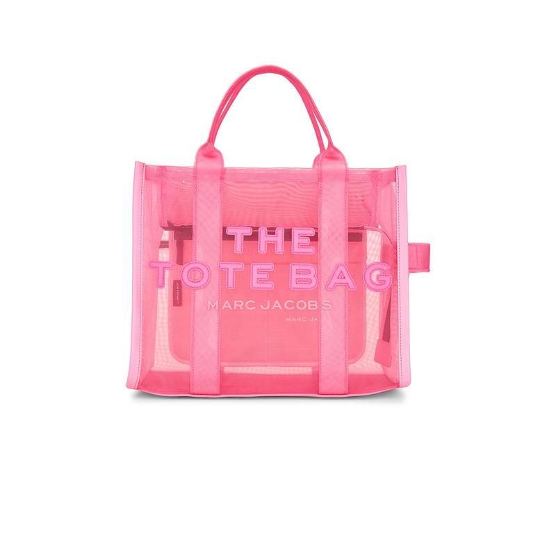 Marc Jacobs The Mesh Medium Tote Bag in Candy Pink