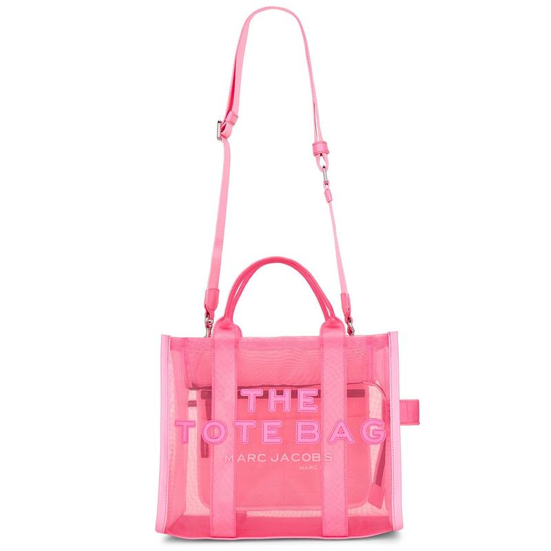 Marc Jacobs The Mesh Medium Tote Bag in Candy Pink
