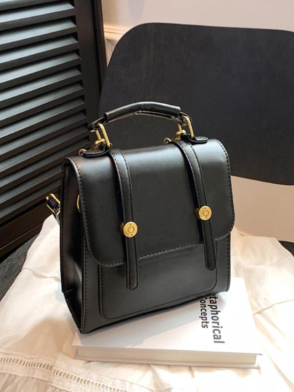 Women's Fashion Solid Color Backpack, Casual PU Leather Zipper Backpack, Trendy Versatile High-quality Daily Commuting Bag, Girl Fashionable Shopping Bag
