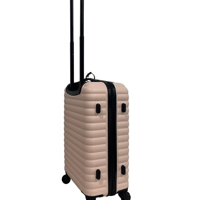 Protege 20Inch Hardside ABS Upright Luggage with 100% ABS Pink Blush