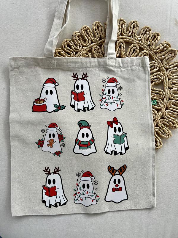 Christmas Ghosts Tote Bag