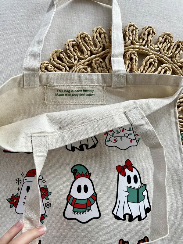 Christmas Ghosts Tote Bag