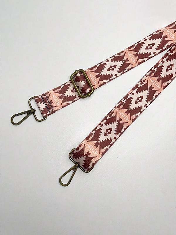 Women's Boho Style Ethnic Pattern Bag Strap, Vintage Trendy Detachable Bag Strap, Fashionable Bag Accessories for Women & Girls for Bag Decor