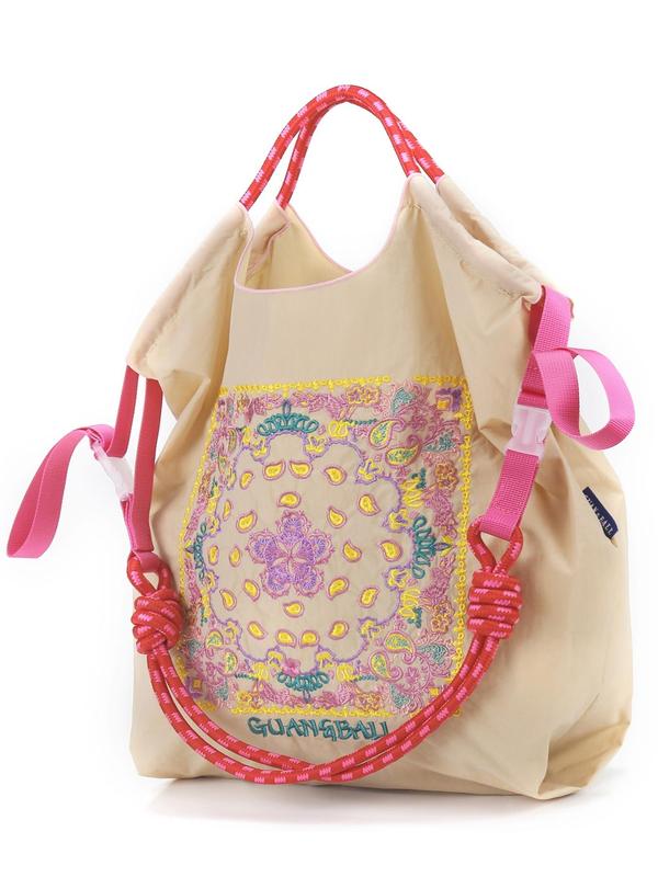 Floral Embroidery Tote Bag with Shoulder Strap , Casual Versatile Shoulder Bag for Women, Trendy All-match Bag for Daily Use