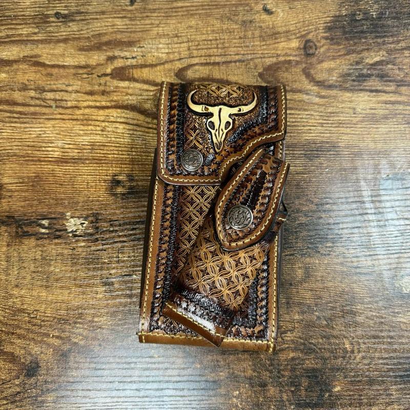 Leather Cellphone Belt Holster