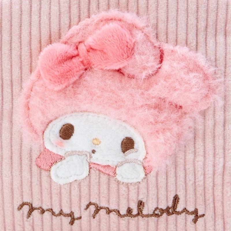 Mini Cute Cartoon Square Corduroy Zipper Coin Purses Cosmetic Bags