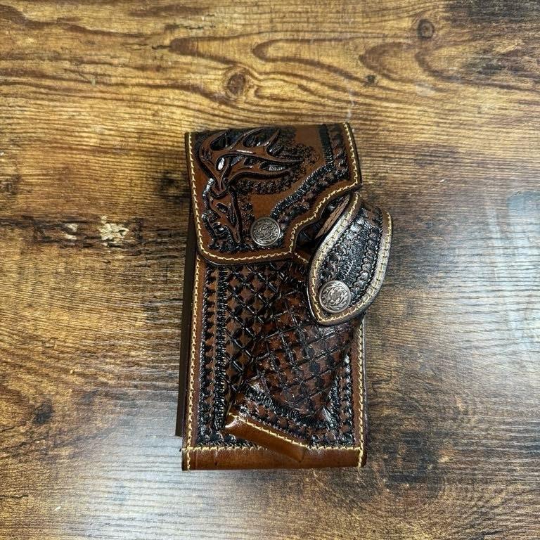 Leather Cellphone Belt Holster