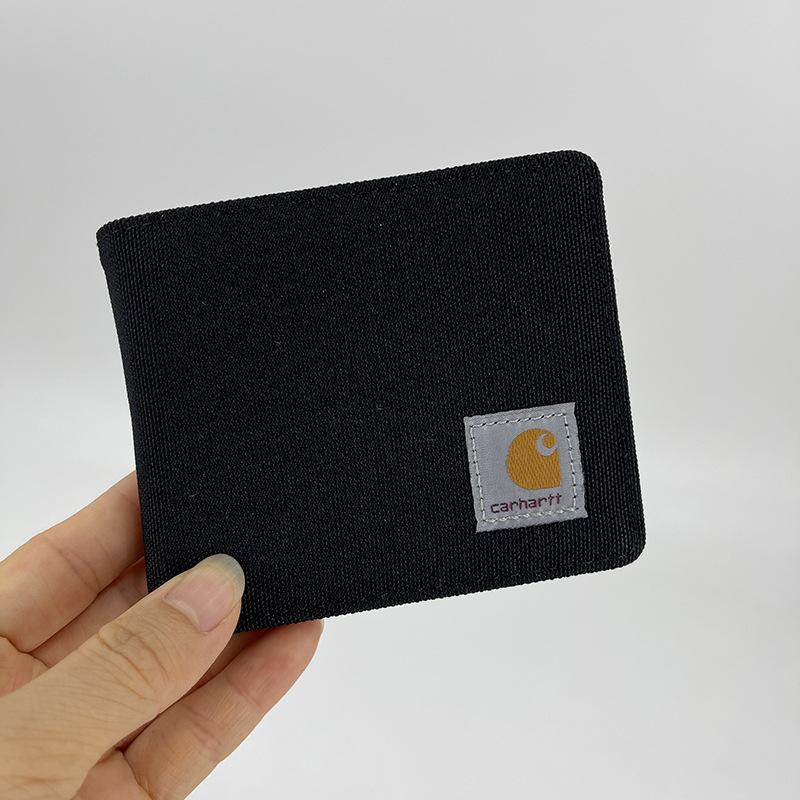 Fashion Simple Two-Layer Wallet Coin Purse Carhart Short Wallet Coin Purse Trendy All-Matching
