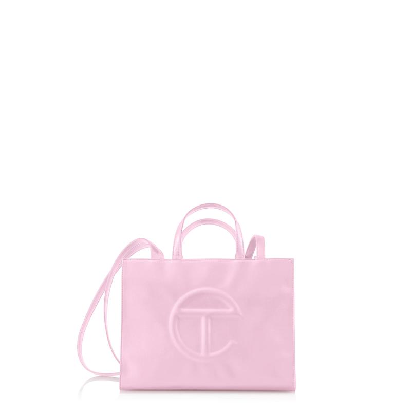 Brand New Telfar Medium Bubblegum Pink Shopping Bag