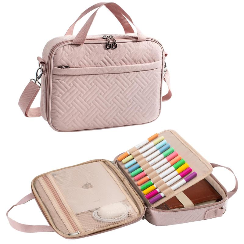 Bible Case for Women-Bible Covers-Bible Carrying Case-Book Bags and Totes for Women, Girls with Detachable Shoulder Strap, Bible Gift