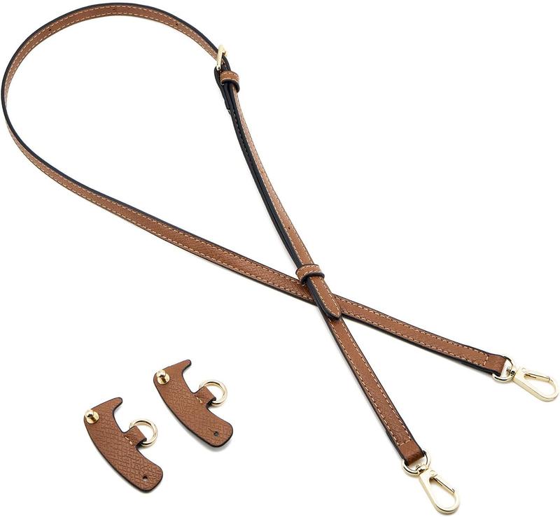 Leather Purse Strap Suitable for Longchamp Handbag,Crossbody Adjustable Shoulder Strap Conversion Kit