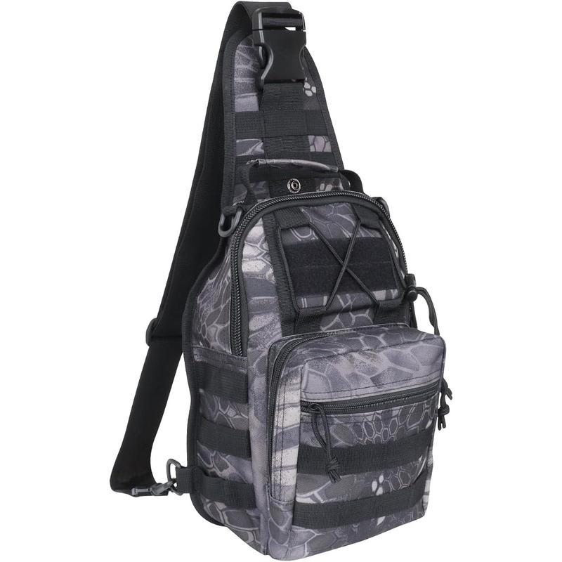 Backpack,   Cross- Molle Sling  Backpack Chest Bag for Outdoor Every Day Carry