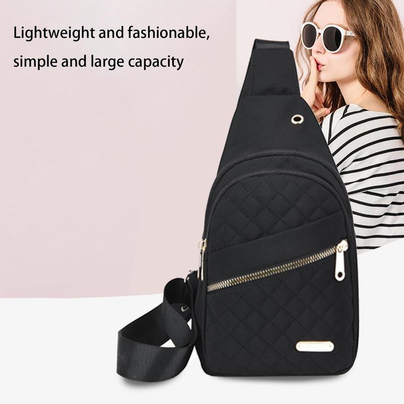 Crossbody Small Sling Backpack Sling Bag for Women Men, Chest Bag Daypack Crossbody for Travel Sport Running Hiking--Light waist pack