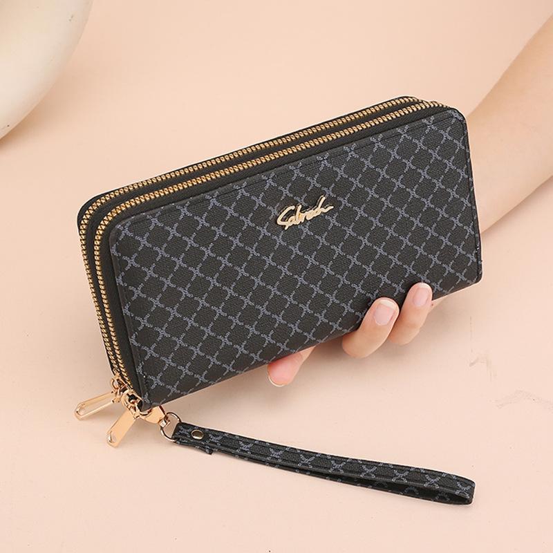 Wallet Women's Long 2024 New Large Capacity Fashionable And High-end Wallet Leather Wallet Clutch Bag For Women