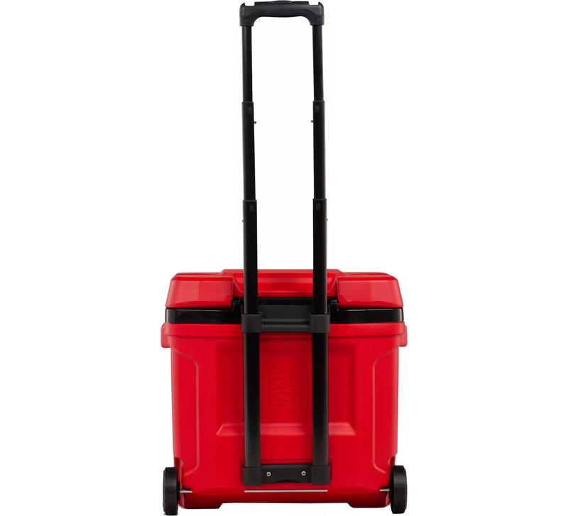 Igloo 30 Quart Latitude Roller Cooler - MaxCold Insulation, Leakproof Lid, Adjustable Strap - Perfect for Traveling with Beverages