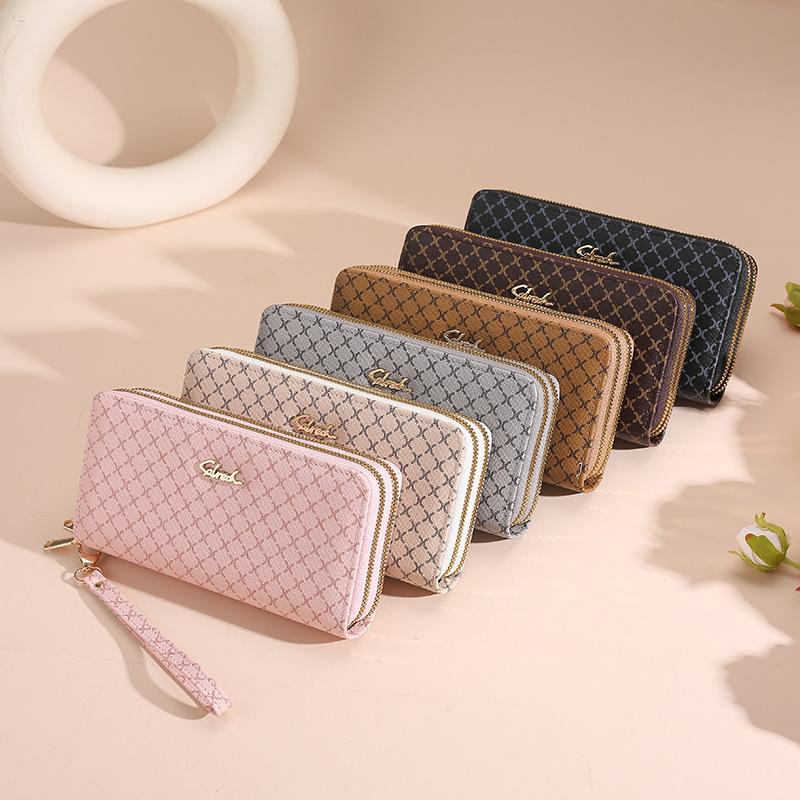 Wallet Women's Long 2024 New Large Capacity Fashionable And High-end Wallet Leather Wallet Clutch Bag For Women