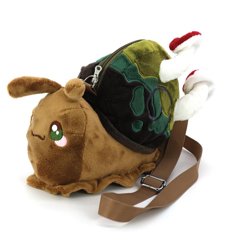 Snail Plush Crossbody Bag