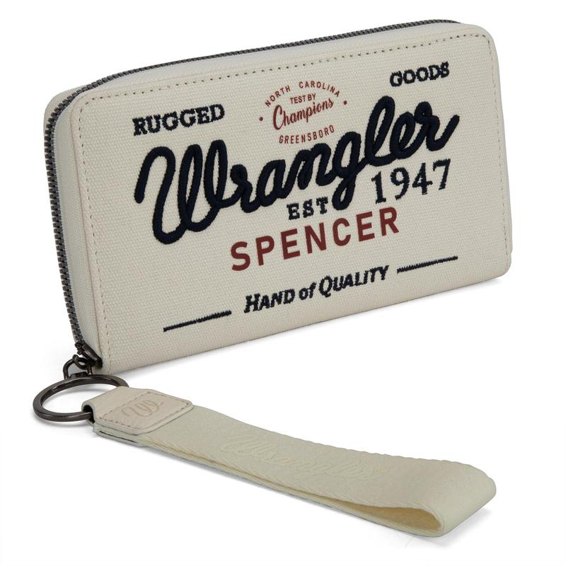 Wrangler Wristlet Wallets for Women Classic Retro Wallet Purse