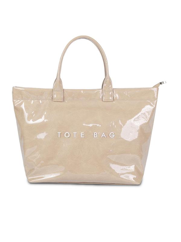 Large Capacity Tote Bag, Letters Pattern Tote Bag, Casual Trendy Versatile High-quality Daily Commuting Bag, Girl Fashionable Shopping Bag