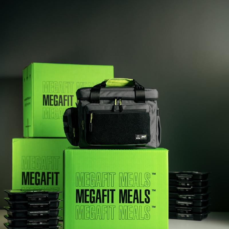 20L MegaFit Iron Gray Tactical Lunch Box