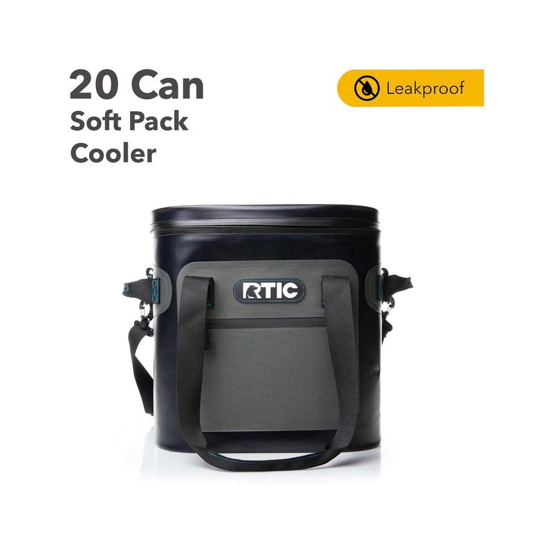 Soft Cooler 20 Can, Insulated Bag Portable Ice Chest Box For Lunch, Beach, Drink, Beverage,Floating Cooler Leak-Proof With Zipper