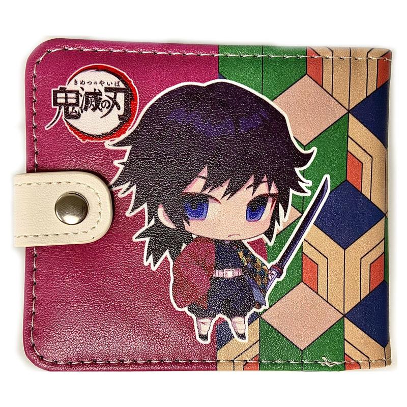 Demon Slayer Tanjiro Kamado And Giyu Tomioka Checkerboard Wallet