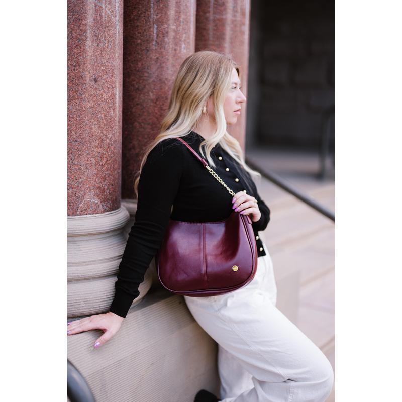 Marissa Saddle Crossbody
