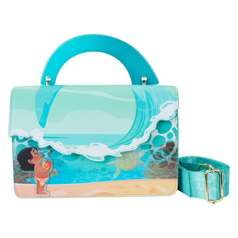 Young Moana Ocean Wave Crossbody Bag